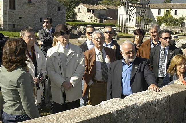 Visita ad Altilia del Prof. Renato Dulbecco