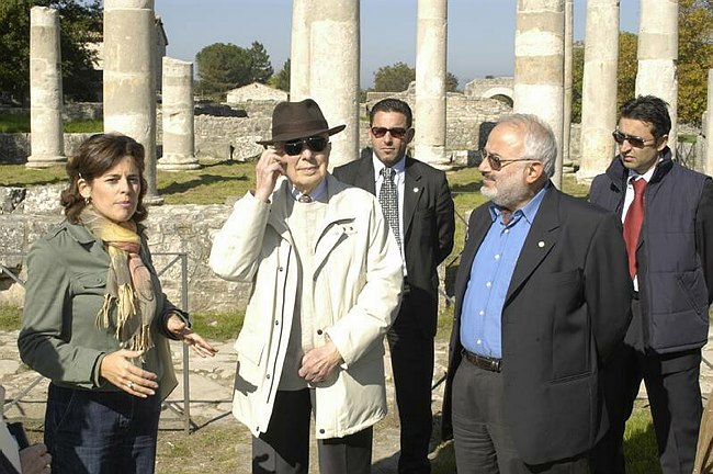 Visita ad Altilia del Prof. Renato Dulbecco