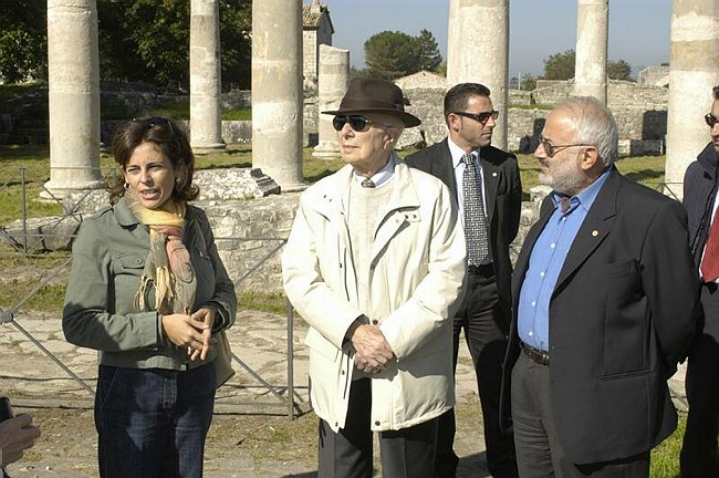 Visita ad Altilia del Prof. Renato Dulbecco