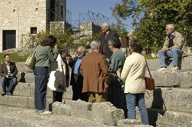 Visita ad Altilia del Prof. Renato Dulbecco
