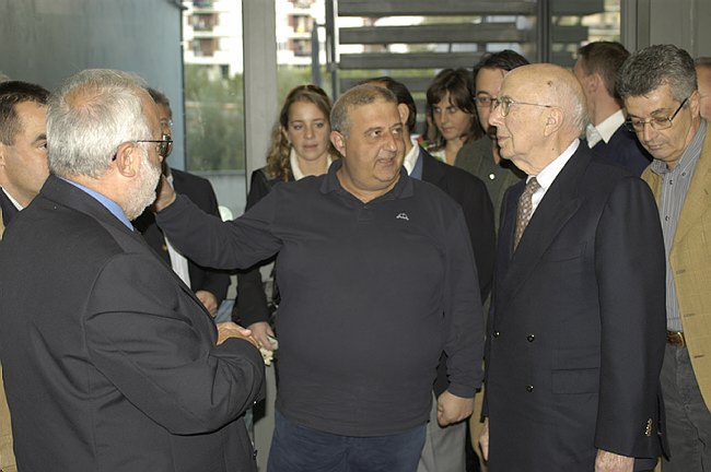 Il Prof. Renato Dulbecco incontra i giovani Ricercatori 