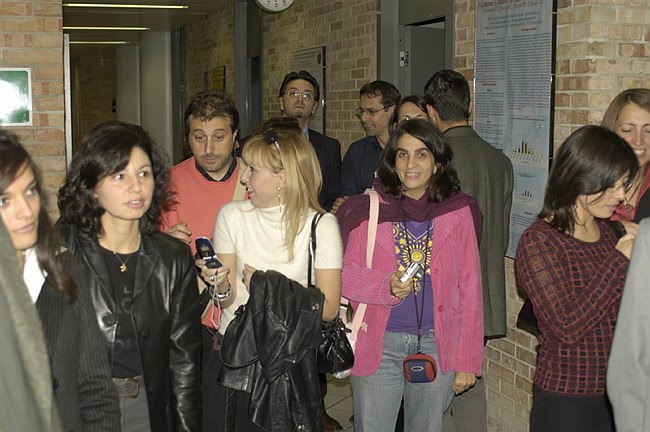 Il Prof. Renato Dulbecco incontra i giovani Ricercatori 