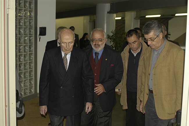 Il Prof. Renato Dulbecco incontra i giovani Ricercatori 