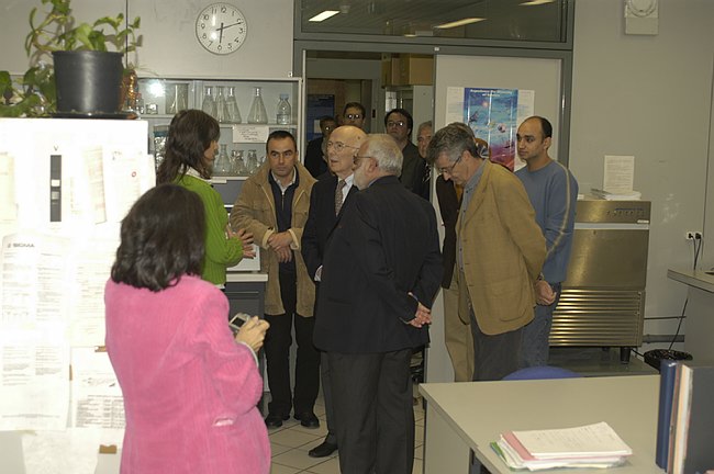 Il Prof. Renato Dulbecco incontra i giovani Ricercatori 