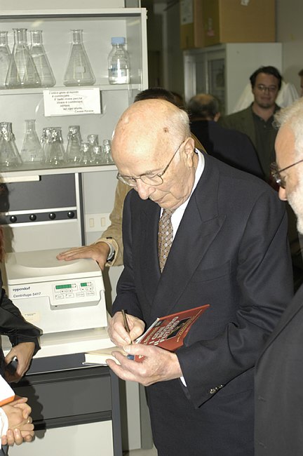 Il Prof. Renato Dulbecco incontra i giovani Ricercatori 