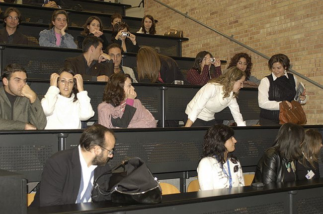 Il Prof. Renato Dulbecco incontra i giovani Ricercatori 