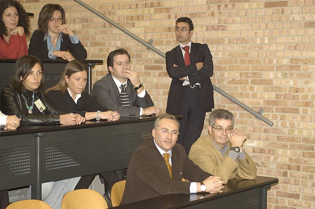 Il Prof. Renato Dulbecco incontra i giovani Ricercatori 