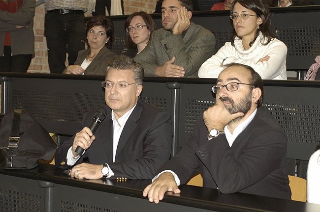 Il Prof. Renato Dulbecco incontra i giovani Ricercatori 