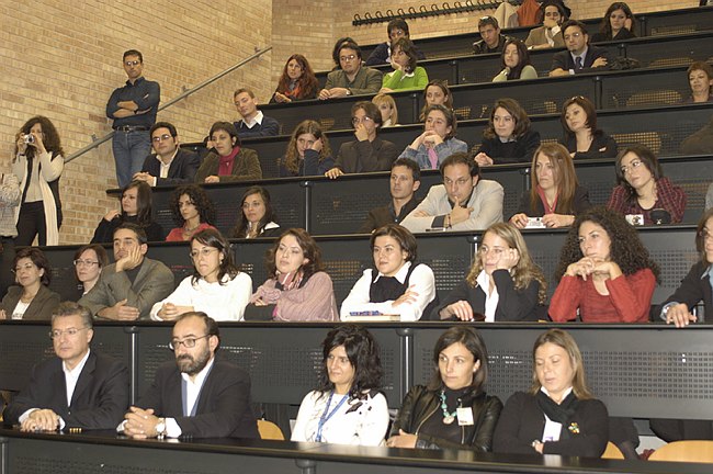 Il Prof. Renato Dulbecco incontra i giovani Ricercatori 