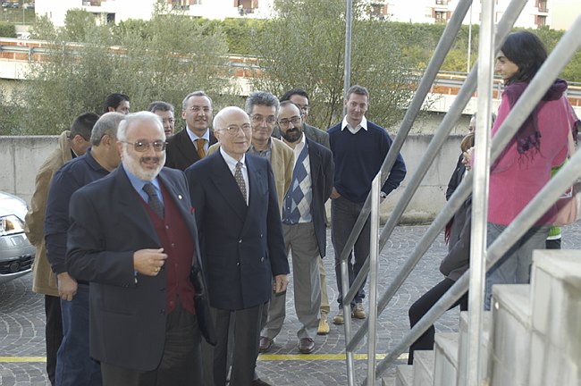 Il Prof. Renato Dulbecco incontra i giovani Ricercatori 