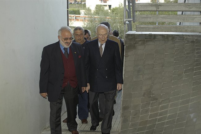 Il Prof. Renato Dulbecco incontra i giovani Ricercatori 