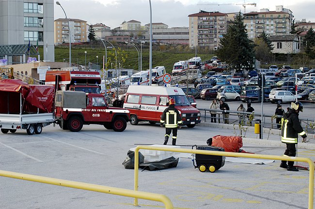 Vigili del Fuoco - esercitazione NBCR