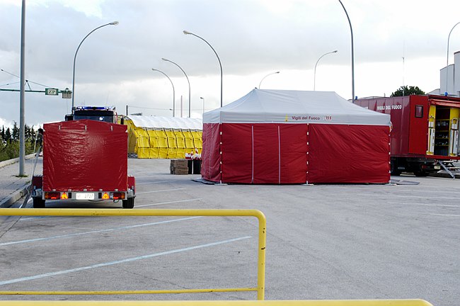 Vigili del Fuoco - esercitazione NBCR