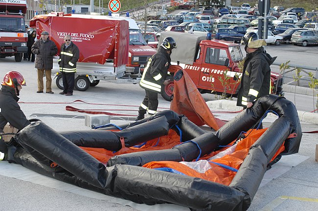 Vigili del Fuoco - esercitazione NBCR