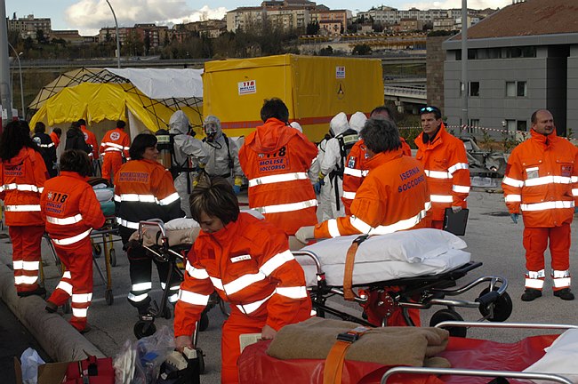 Vigili del Fuoco - esercitazione NBCR