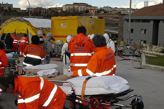 Vigili del Fuoco - esercitazione NBCR