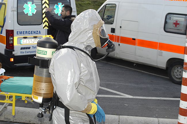 Vigili del Fuoco - esercitazione NBCR