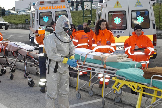 Vigili del Fuoco - esercitazione NBCR