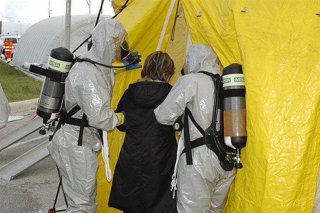 Vigili del Fuoco - esercitazione NBCR