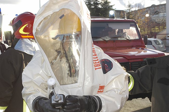 Vigili del Fuoco - esercitazione NBCR