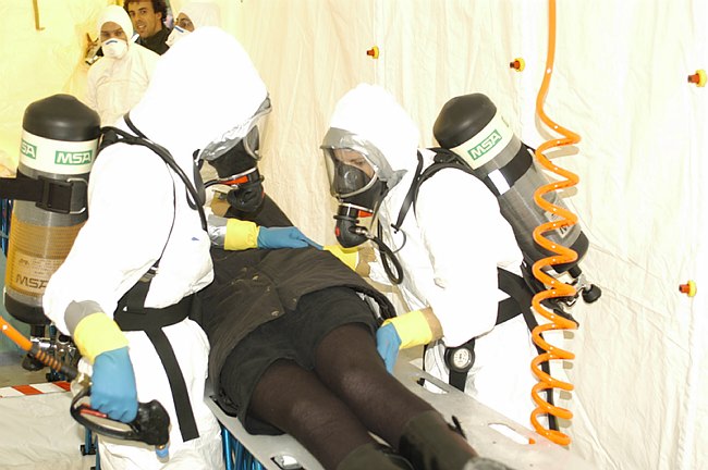 Vigili del Fuoco - esercitazione NBCR