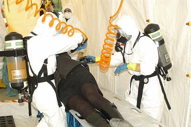 Vigili del Fuoco - esercitazione NBCR