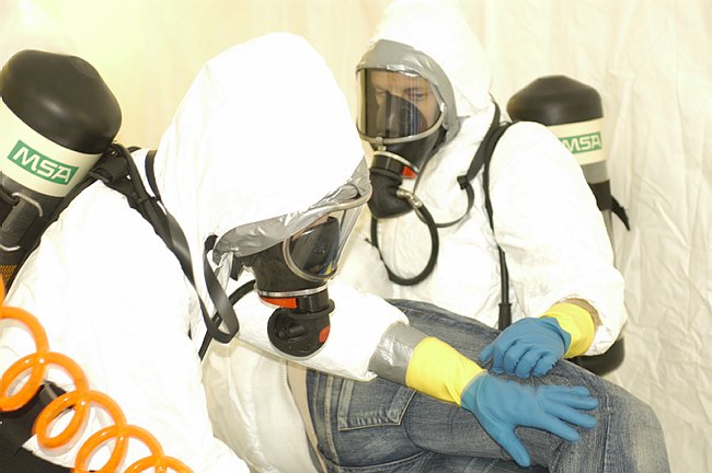 Vigili del Fuoco - esercitazione NBCR