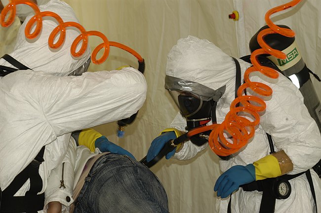 Vigili del Fuoco - esercitazione NBCR