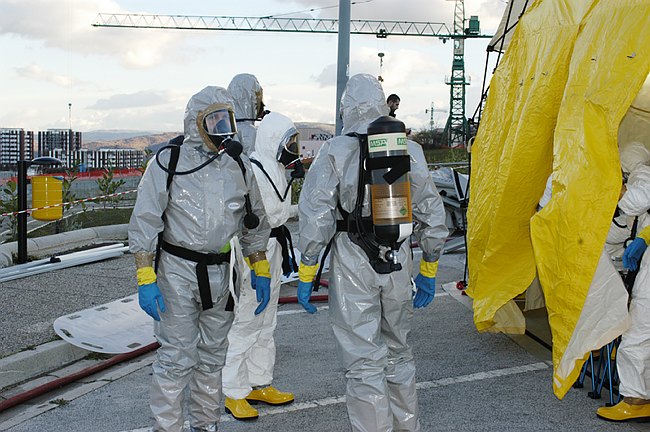 Vigili del Fuoco - esercitazione NBCR