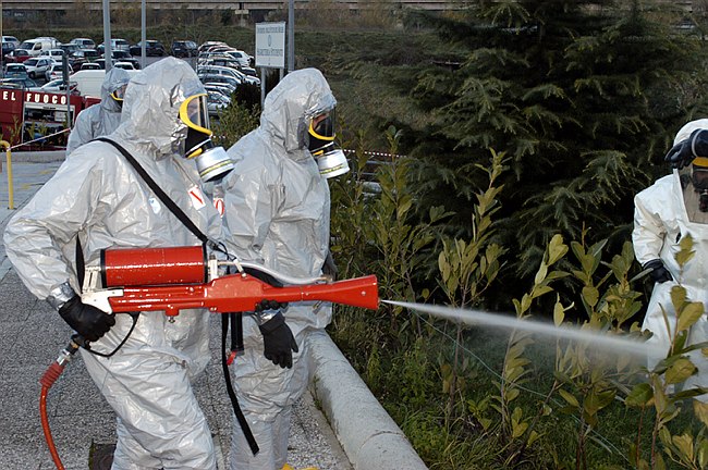 Vigili del Fuoco - esercitazione NBCR