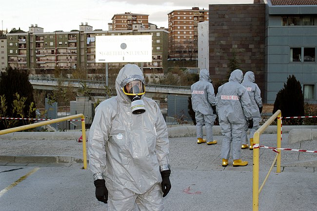 Vigili del Fuoco - esercitazione NBCR