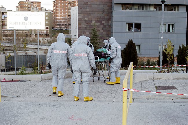 Vigili del Fuoco - esercitazione NBCR