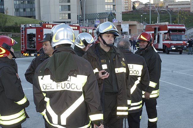 Vigili del Fuoco - esercitazione NBCR