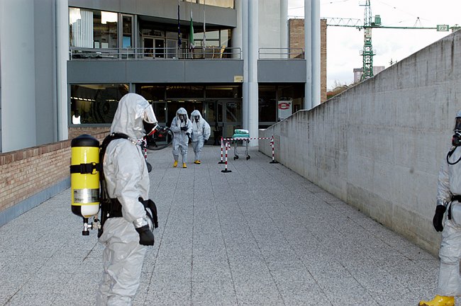 Vigili del Fuoco - esercitazione NBCR