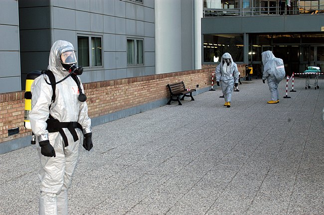 Vigili del Fuoco - esercitazione NBCR