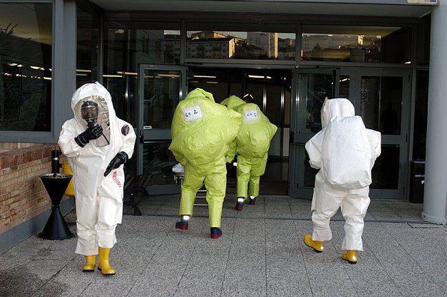 Vigili del Fuoco - esercitazione NBCR