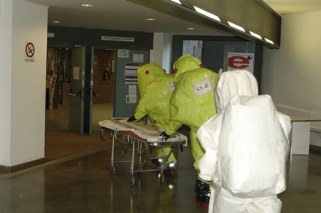 Vigili del Fuoco - esercitazione NBCR