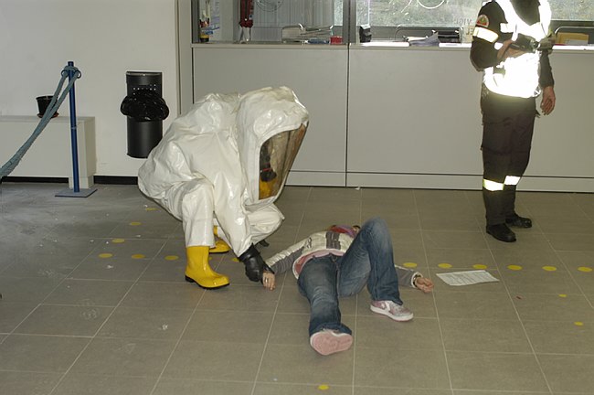 Vigili del Fuoco - esercitazione NBCR