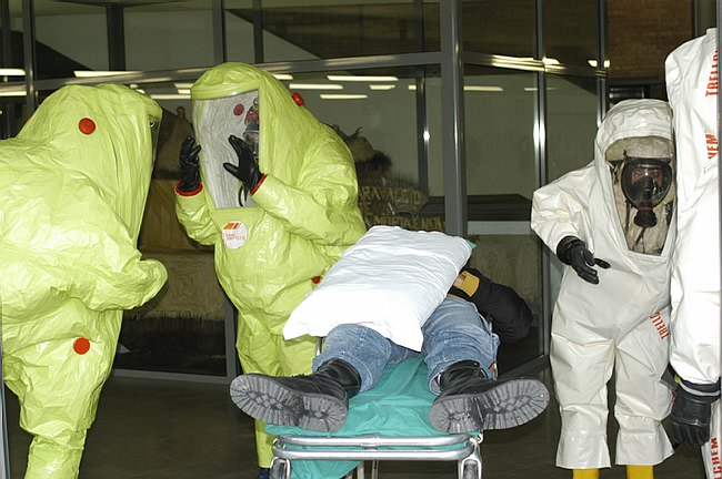 Vigili del Fuoco - esercitazione NBCR