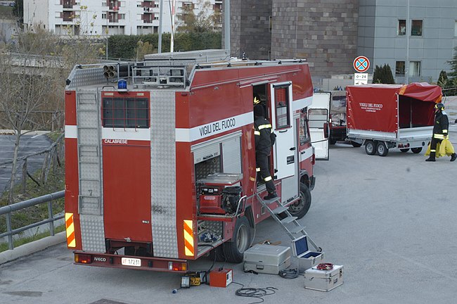 Vigili del Fuoco - esercitazione NBCR