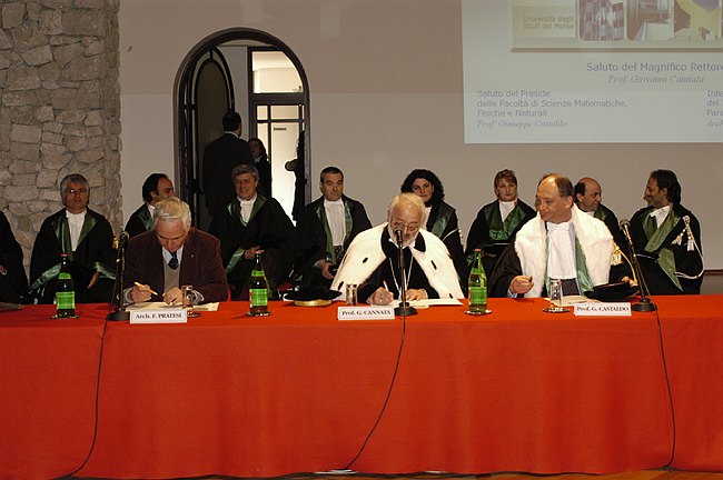 Giornata del Laureato - Facolt� di SS.MM.FF.NN. - Isernia