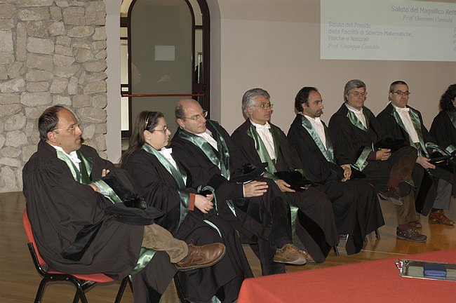 Giornata del Laureato - Facolt� di SS.MM.FF.NN. - Isernia