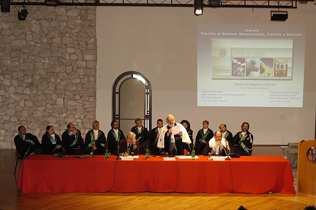 Giornata del Laureato - Facolt� di SS.MM.FF.NN. - Isernia