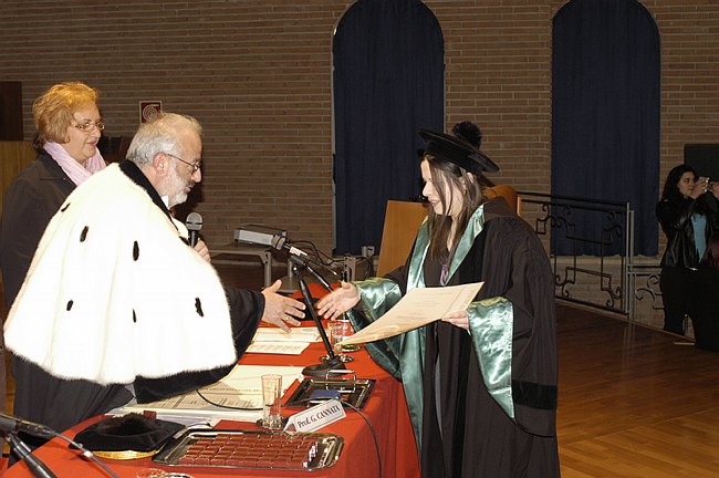 Giornata del Laureato - Facolt� di SS.MM.FF.NN. - Isernia