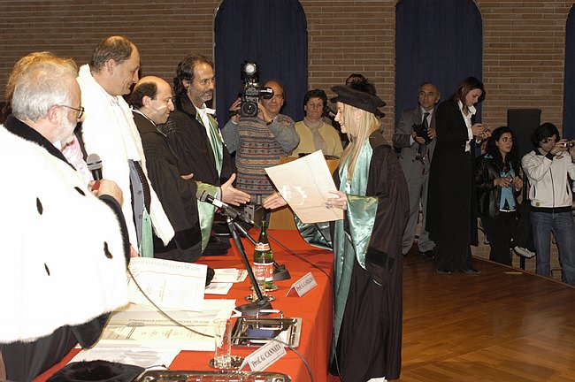 Giornata del Laureato - Facolt� di SS.MM.FF.NN. - Isernia