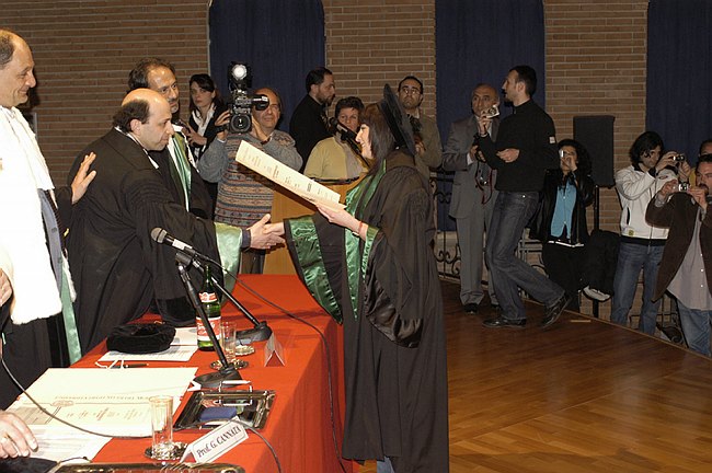 Giornata del Laureato - Facolt� di SS.MM.FF.NN. - Isernia