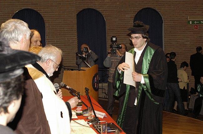 Giornata del Laureato - Facolt� di SS.MM.FF.NN. - Isernia