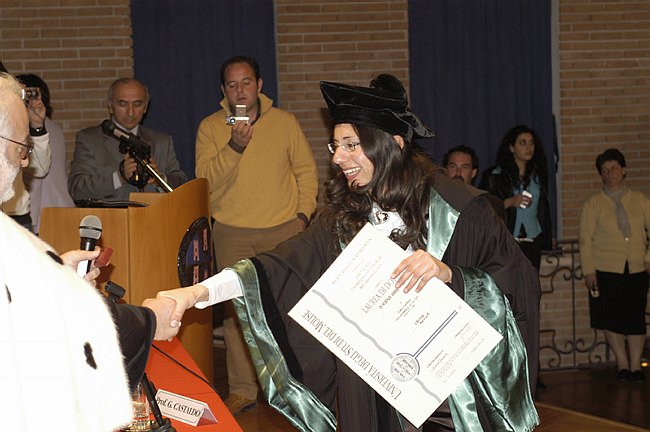 Giornata del Laureato - Facolt� di SS.MM.FF.NN. - Isernia