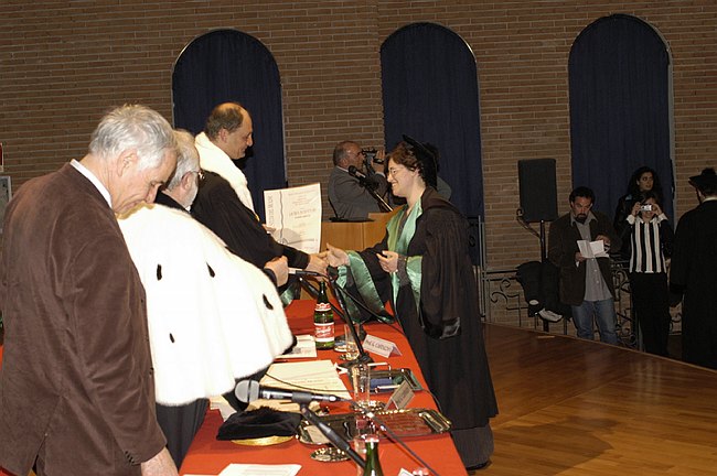 Giornata del Laureato - Facolt� di SS.MM.FF.NN. - Isernia