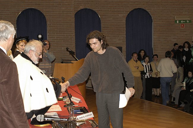 Giornata del Laureato - Facolt� di SS.MM.FF.NN. - Isernia